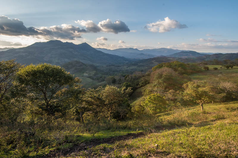 The view from Valle de Casas community in Matagalpa.