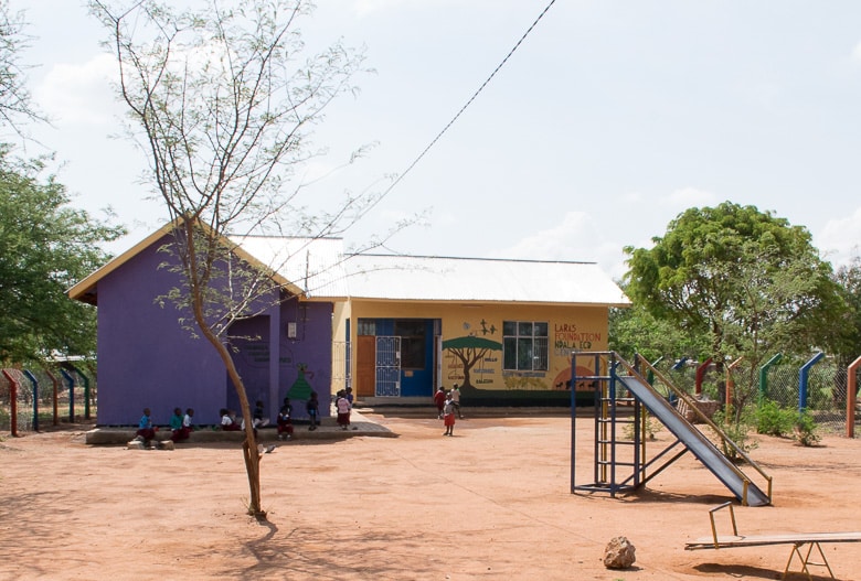 The previous project's pre-school at Ndala