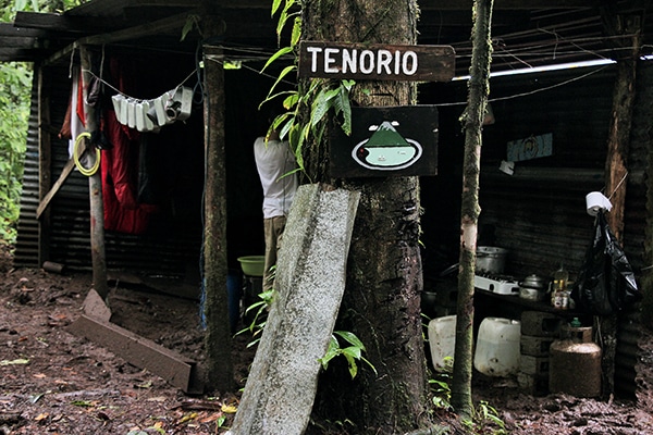 Tenorio camp.
