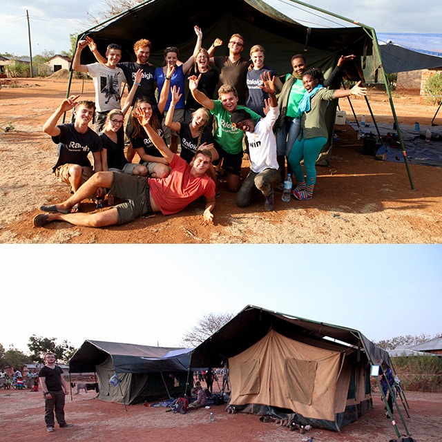 a4 - group and camp