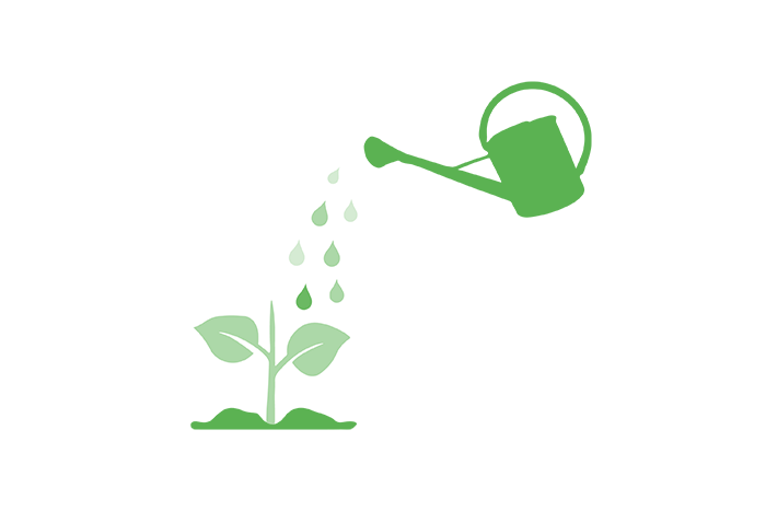 Watering plants icon