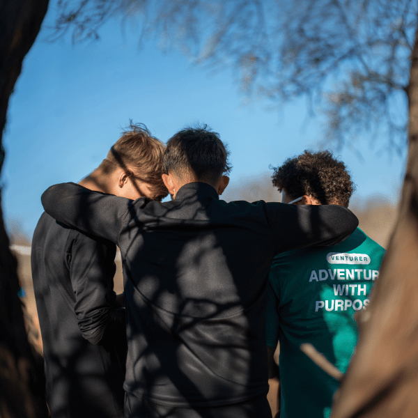 Raleigh Venturers bonding on Expedition Raleigh Venturers bonding on Expedition