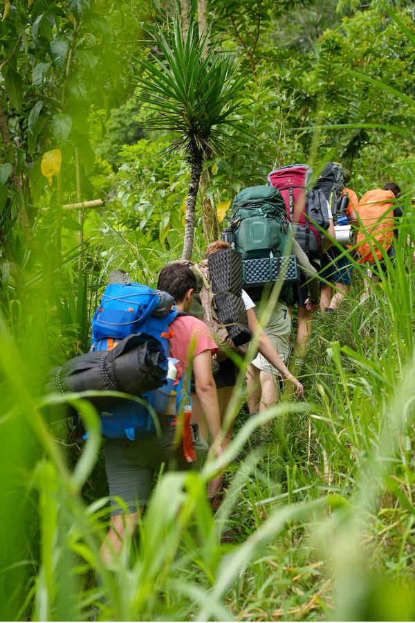 Venturers on a trek with Raleigh in Costa Rica