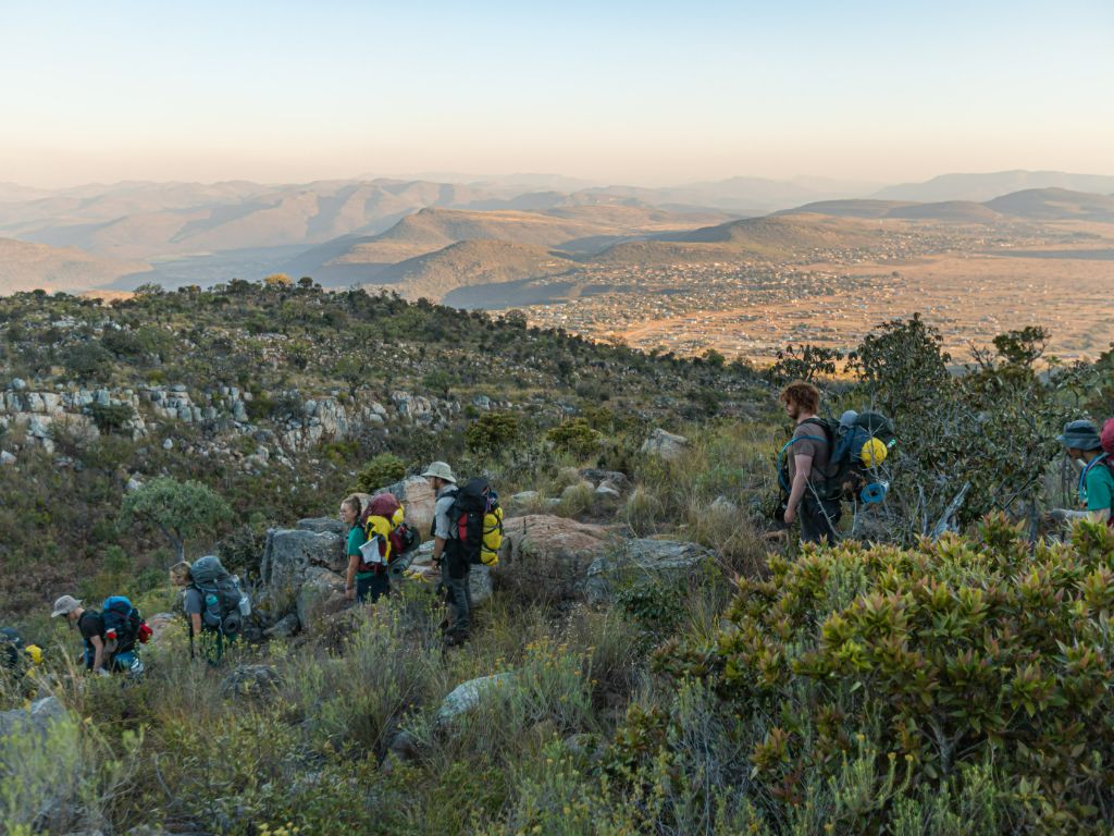 volunteers trekking south africa