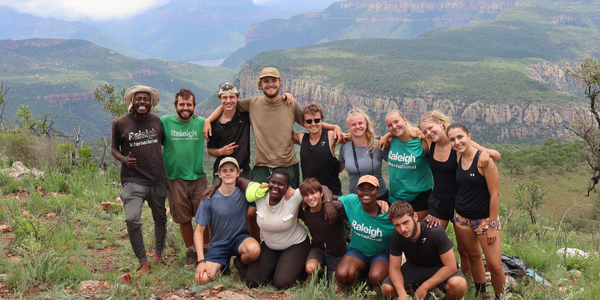 Raleigh venturers finished trek in south African mountains