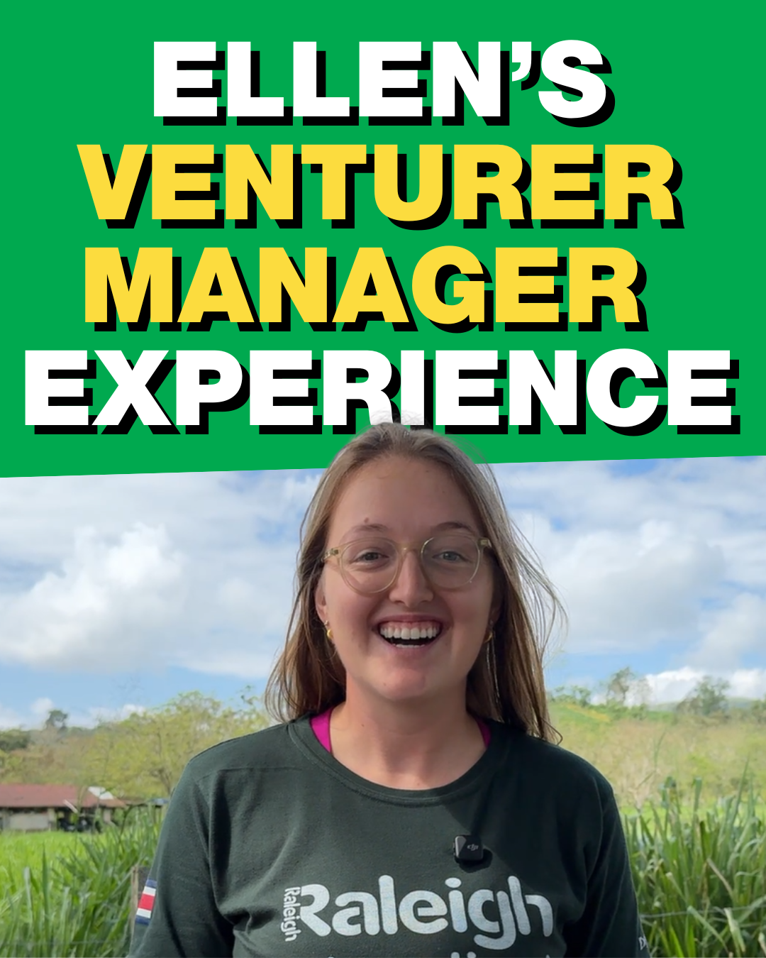Ellen's Venturer Manager experience