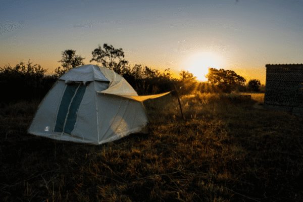 Raleigh South Africa canvas tent at sundown Raleigh-South-Africa-canvas-tent-at-sundown